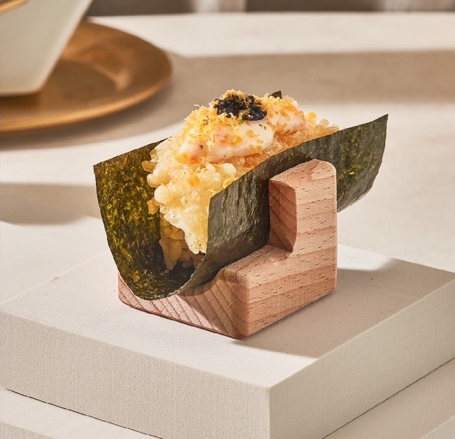 Seasonal fish tempura